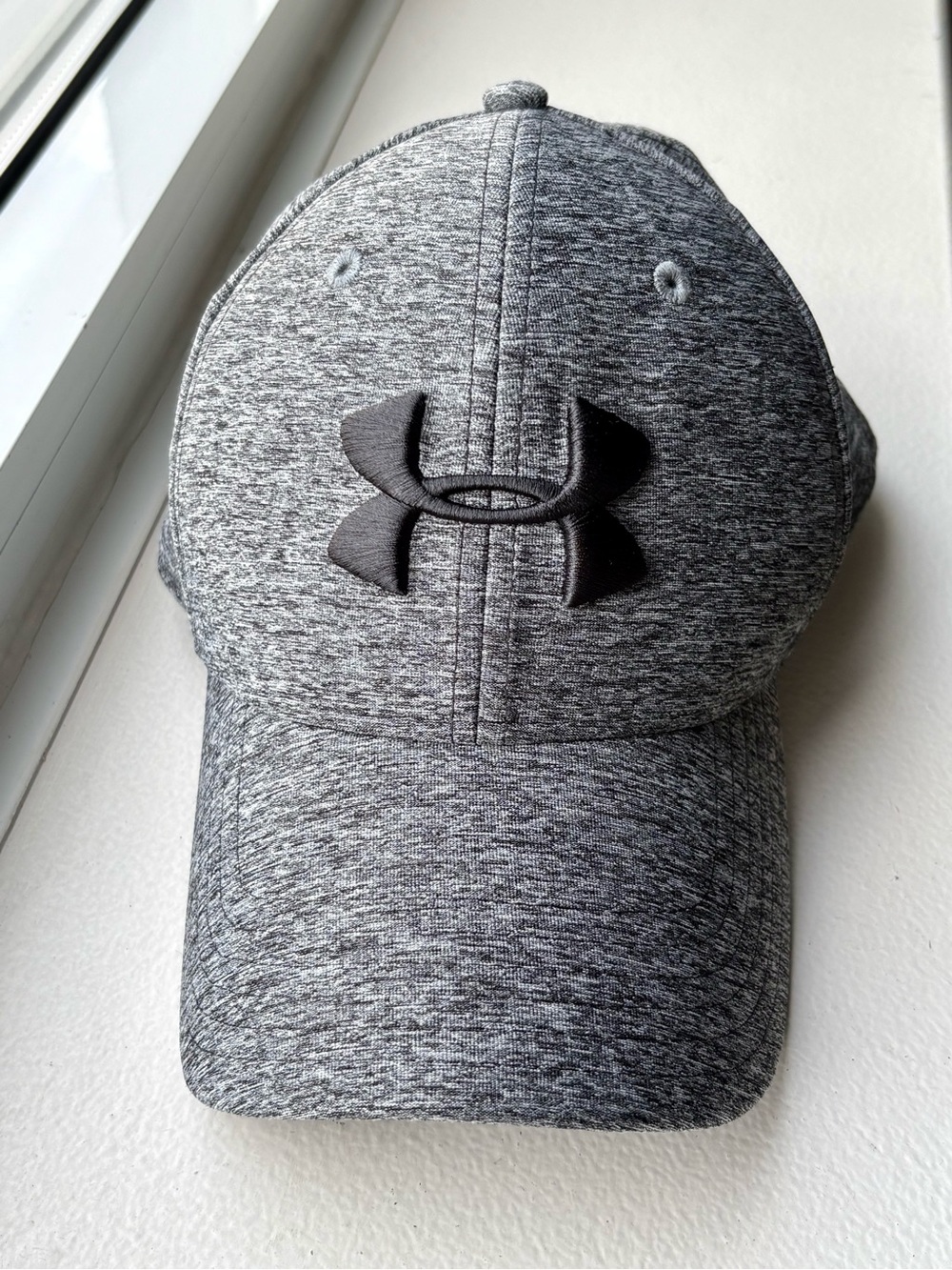 Under Armour Men's Heather Gray Stretch Performance Cap
